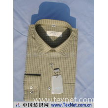 广州市锦戈服饰有限公司 -淡青色格子衬衫